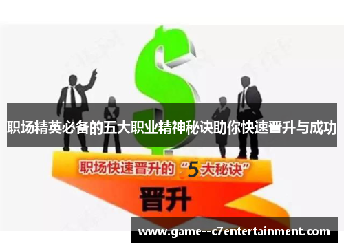 职场精英必备的五大职业精神秘诀助你快速晋升与成功 职场精英必备的五大职业精神秘诀助你快速晋升与成功