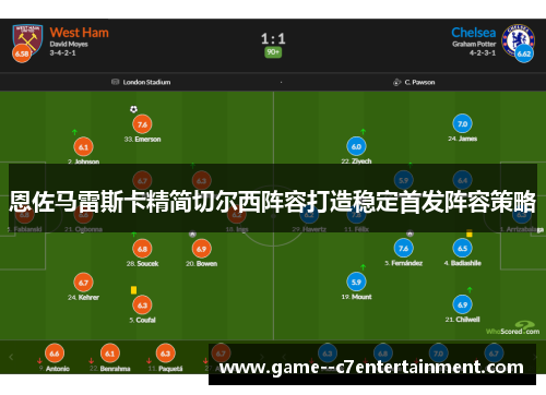 恩佐马雷斯卡精简切尔西阵容打造稳定首发阵容策略